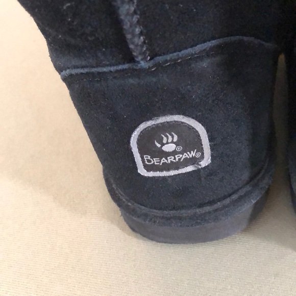 Lovely BEARPAW black suede women’s boots sz 10/11” - Picture 5 of 14